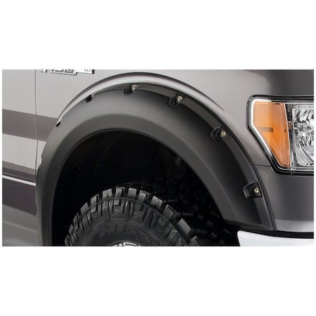 Bushwacker 08-10 FORD HD POCKET STYLE FRONT FENDER FLARES 20055-02